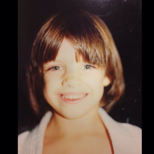 " Jiu-Jitsu my whole life" - Dern captured a picture of herself as a kid in a gi