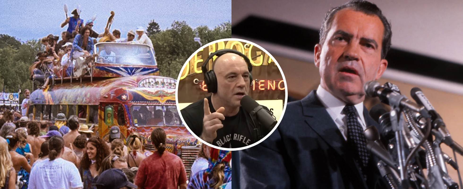 Joe Rogan: Most People Think Republicans Are Anti-Psychedelics Because Of Nixon Trying To Squash Hippies And Anti War Activist